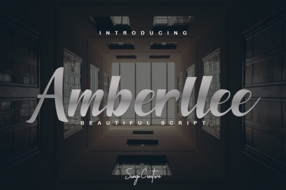 Amberllee Font: Elegant Script for Web Design
