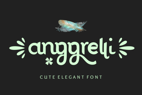 Anggrelli Font: Elegant Script for Small Business Branding