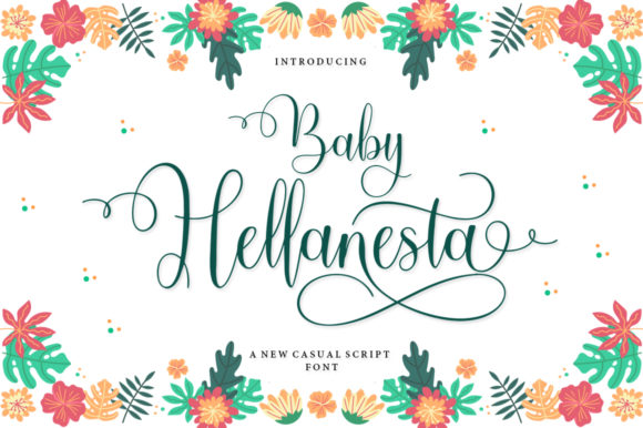 Baby Hellanesta Font for Elegant Web Design
