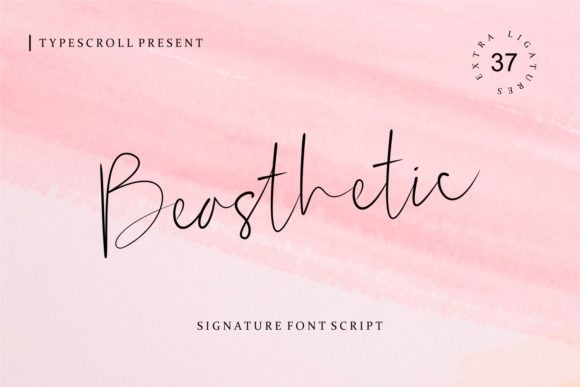 Beasthetic Font Review: A Script Handwritten Typeface for Modern Branding