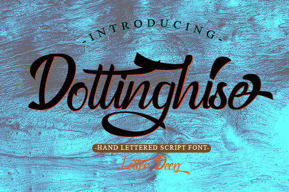 Dottinghise Font for Modern Web Design and Branding
