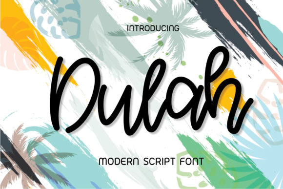 Dulah Font: Authentic Handwritten Branding for Small Business