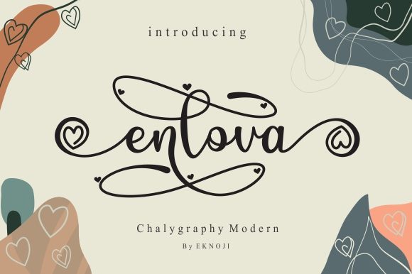 Enlova Font: Elevating Campaign Visuals with Elegant Script
