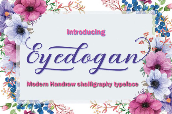 Eyedogan Font Review for Handmade Labels and Branding