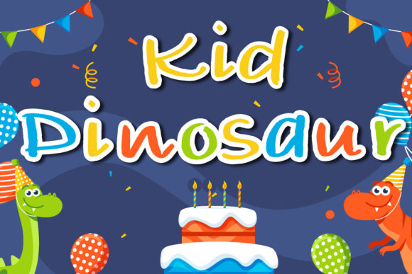 Kid Dinosaur Font: Authentic Branding for Small Business