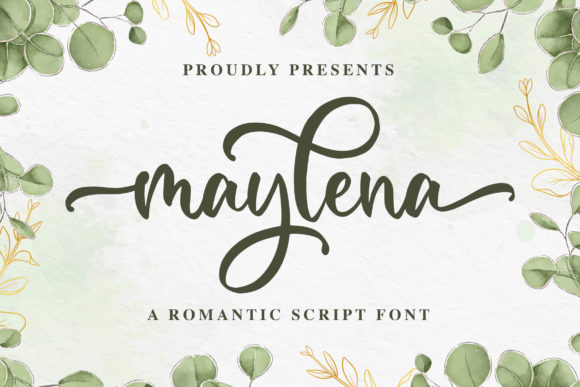 Maylena Font: Elegant Script for Digital Marketing