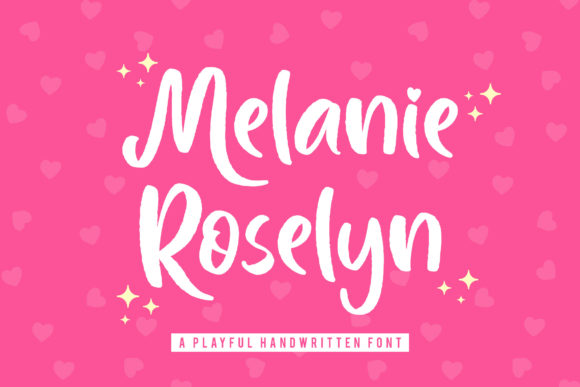 Melanie Roselyn Font for Elegant Editorial Design