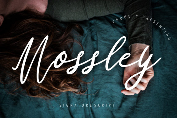 Mossley Font: A Romantic Script for Handmade Creators