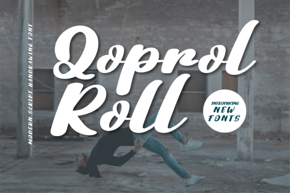 Qoprol Roll Font for Modern Web Design and Branding