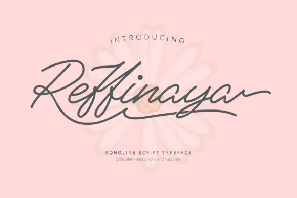 Reffinaya Font Review for Handmade Labels and Packaging