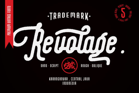 Revolage Font: Style Guide and Download Info