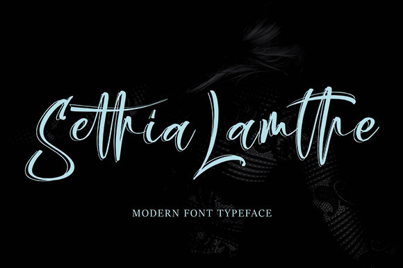 Sethia Lamthe Font for Handmade Labels and Elegant Packaging