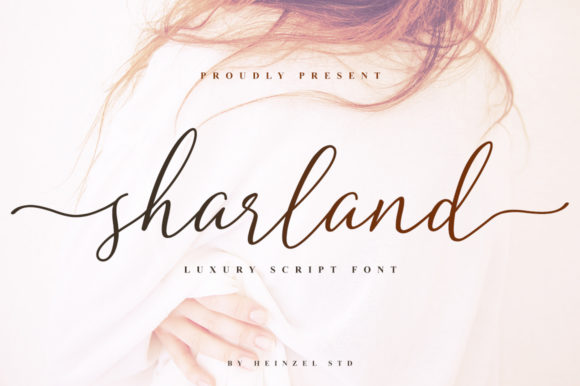 Sharland Font: Elegant Script for Handmade Labels