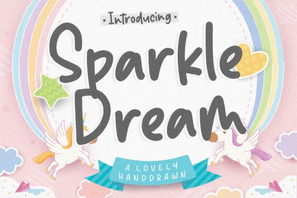 Sparkle Dream Font for Authentic Editorial Design