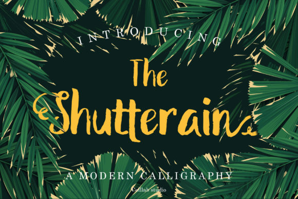 The Shutterain Font: A Maker’s Review for Handmade Products