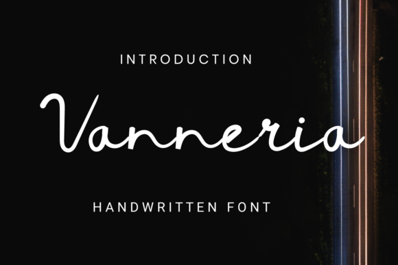 Vanneria Font Review: A Sweet Handwritten Typeface for Branding