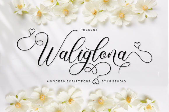 Waliglona Font: Elevating Boutique Branding Projects